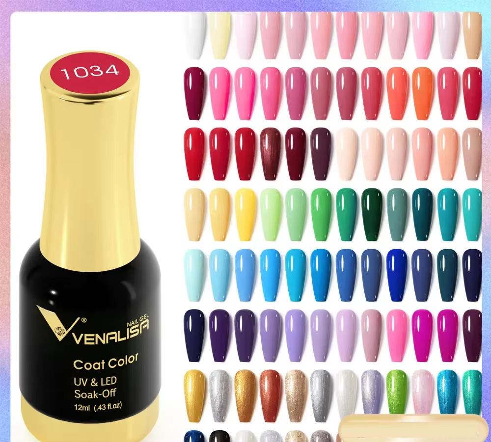 Premium 12ml UV LED gel polish, for a luxurious, extended-wear manicure