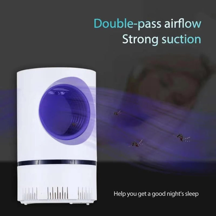 Efficient UV insect trap. Chemical-free solution to kill mosquitoes & flies outdoors/indoors.