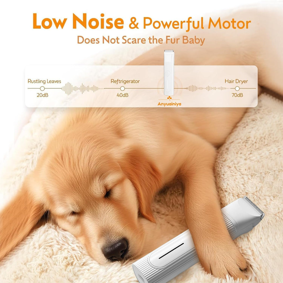 4-in-1 Velporo grooming tool: dog clippers, cat trimmer, nail grinder, for comprehensive pet care