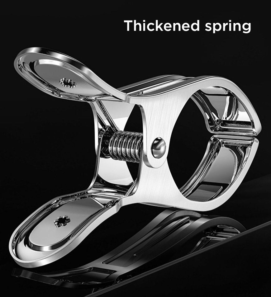 Veltrix outdoor accessories: stainless steel towel clips with non-slip mat for wind resistance