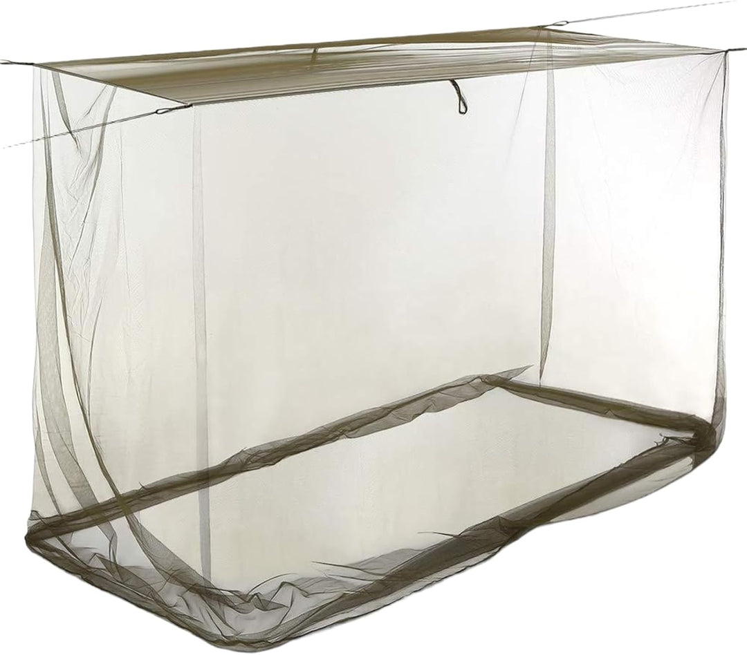 Ventora portable mosquito net canopy rolled up, ready for storage or travel
