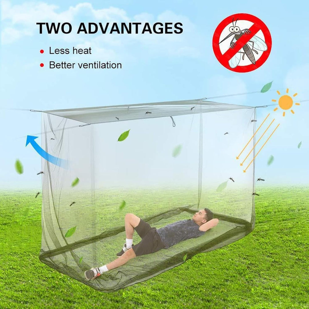 Unisex Ventora rectangular mosquito net canopy, perfect for patio pest control