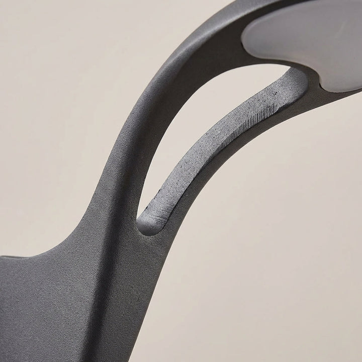 Close-up of VerdiGlow outdoor LED wall sconce, showing durable construction and integrated modern lighting.