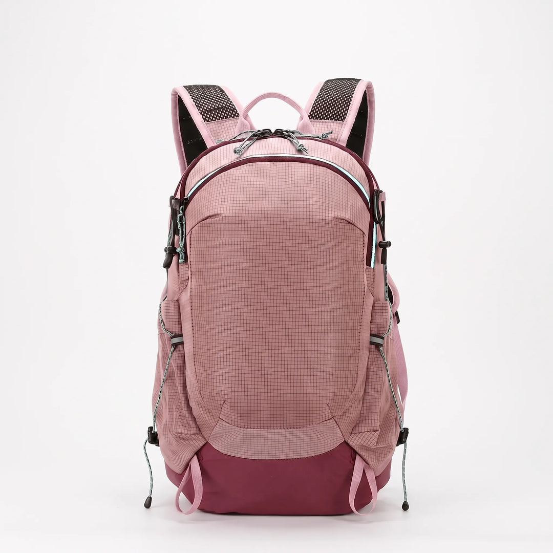 Water-resistant unisex hiking daypack, ideal for camping, travel, and comfortable outdoor gear.