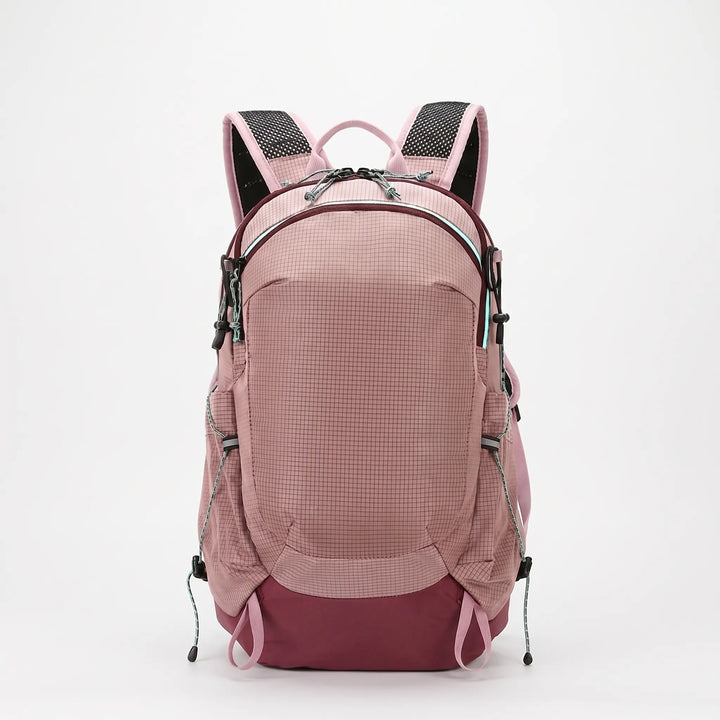 Adventure-ready 5.3-gallon hiking daypack, a comfortable and water-resistant unisex backpack for trails.