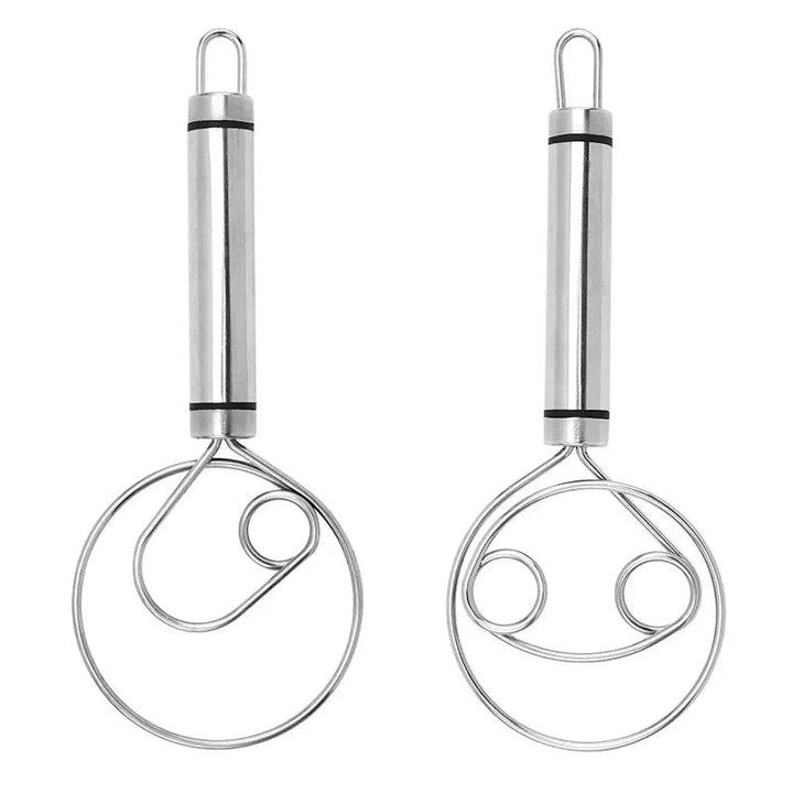 Professional-grade stainless steel whisk, designed for versatile mixing in any kitchen.