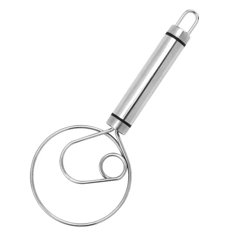 Effortless mixing whisk, premium stainless steel, a versatile tool for baking and cooking.