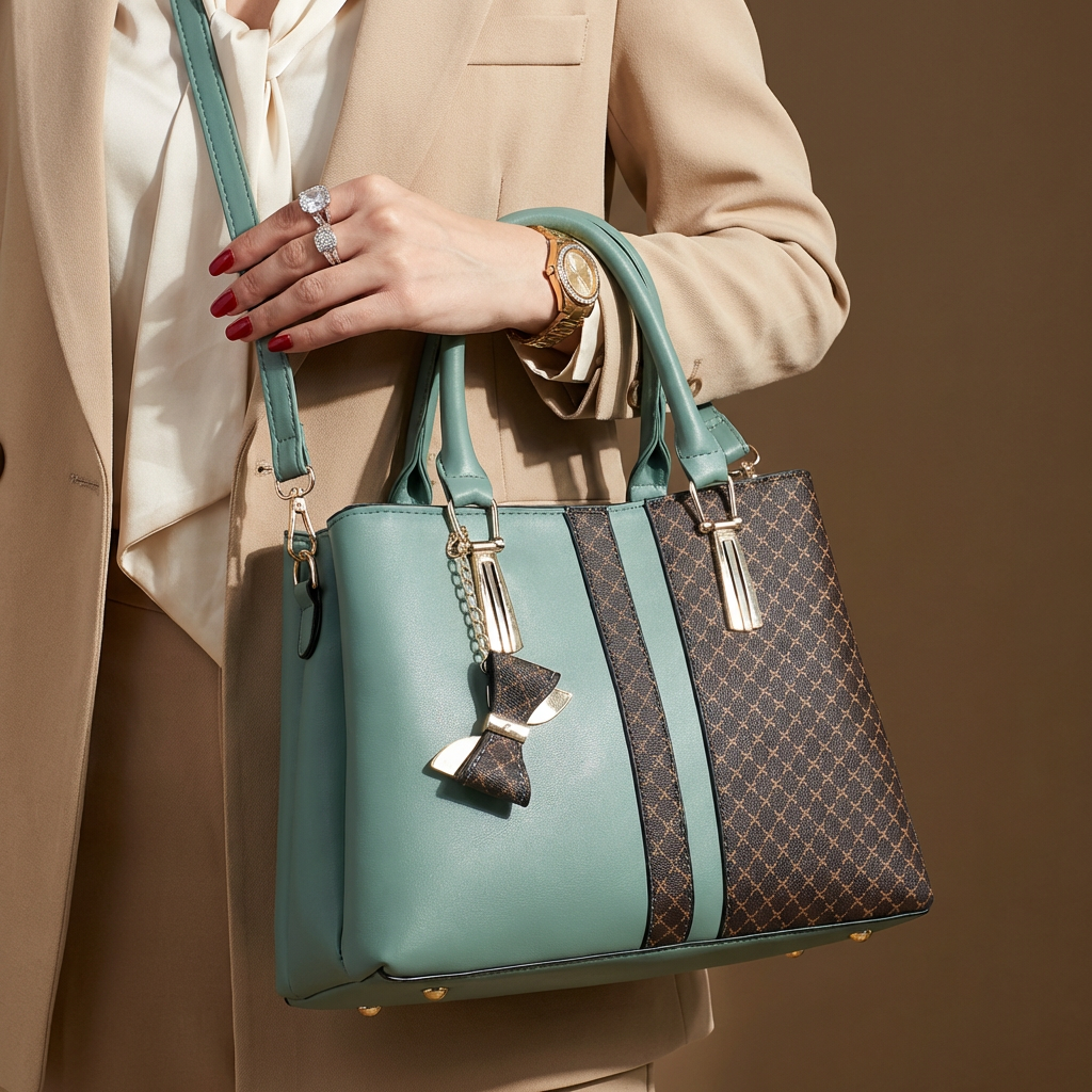 Women's convertible bag: a versatile shoulder and crossbody handbag for daily fashion needs.