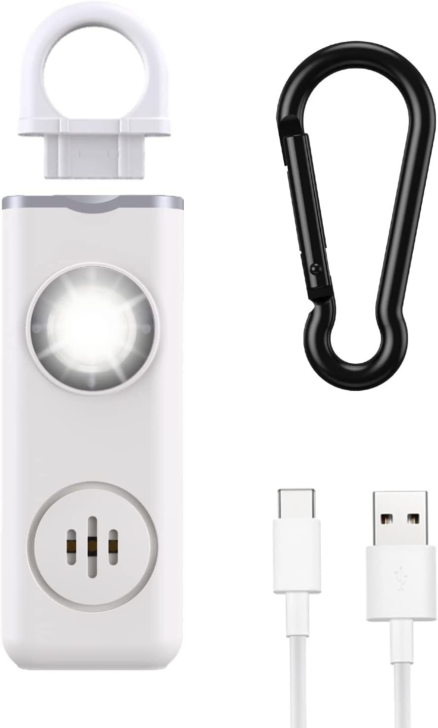 Veyora safety device keychain, unisex design, perfect for students and outdoor enthusiasts