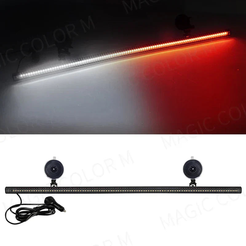 Unisex 96 LED strobe light bar, dependable emergency warning for all vehicles
