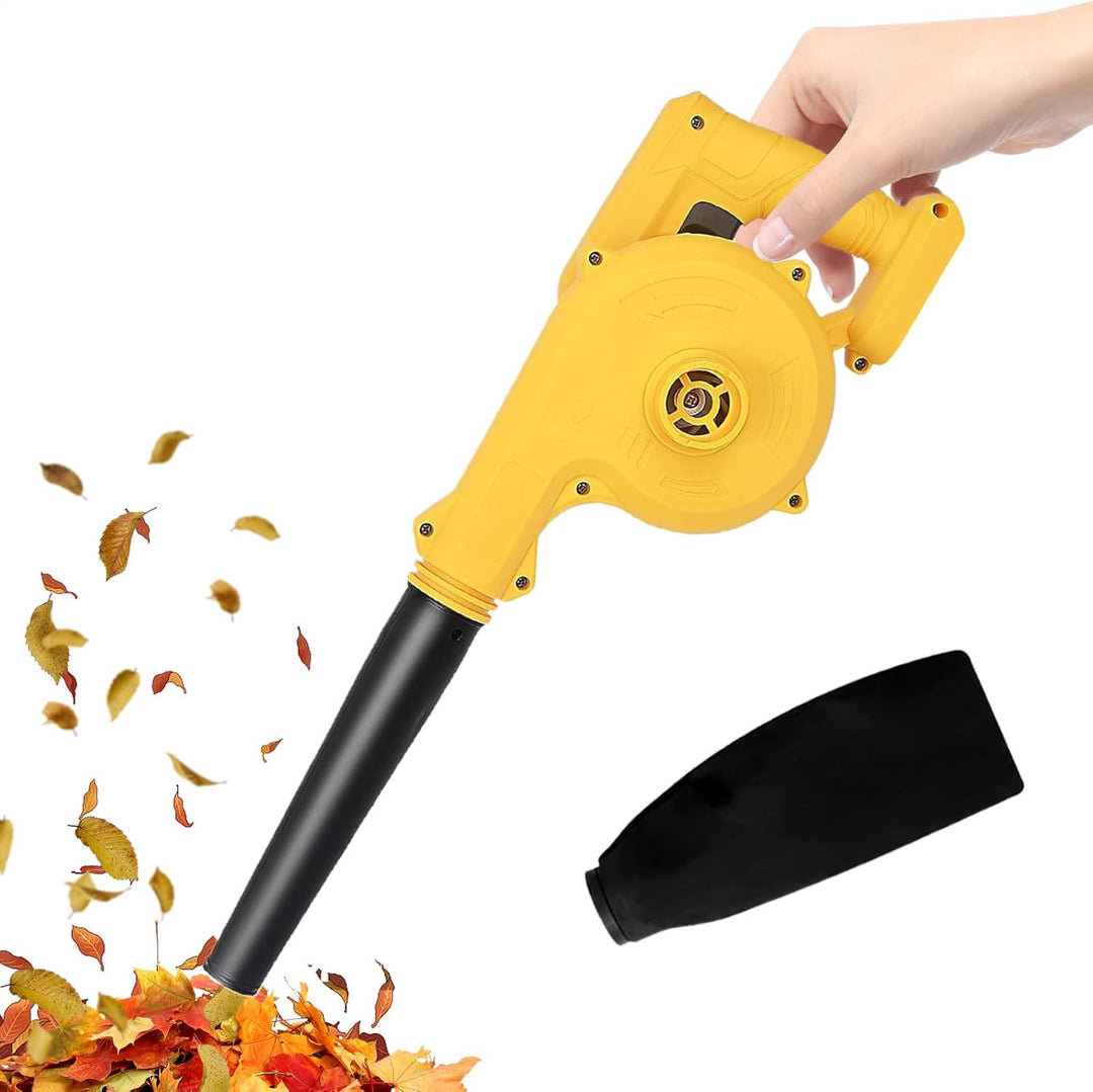 Compact Veyro cordless leaf blower, handheld tool for quick dust and debris removal