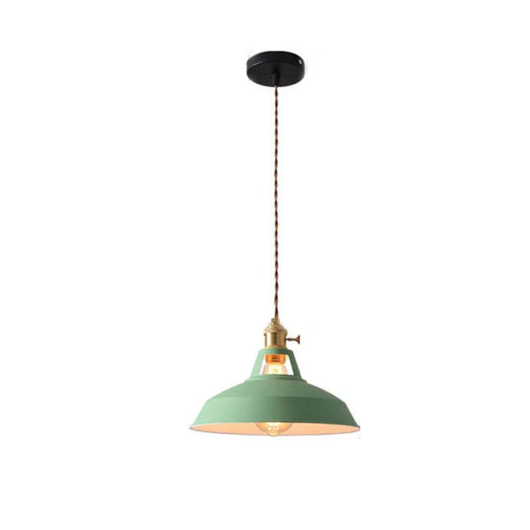Artistic colorful LED pendant light, modern ChromaLuxe design, vibrant for unique interiors.