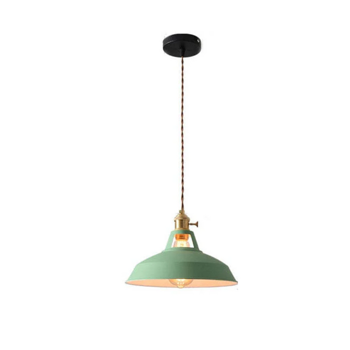 Artistic colorful LED pendant light, modern ChromaLuxe design, vibrant for unique interiors.