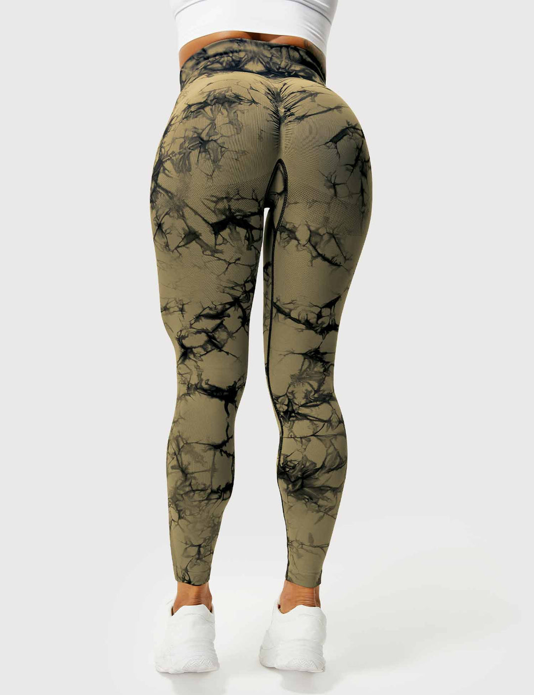 Vibrant tie-dye women's yoga leggings, ultimate comfort for studio & street.