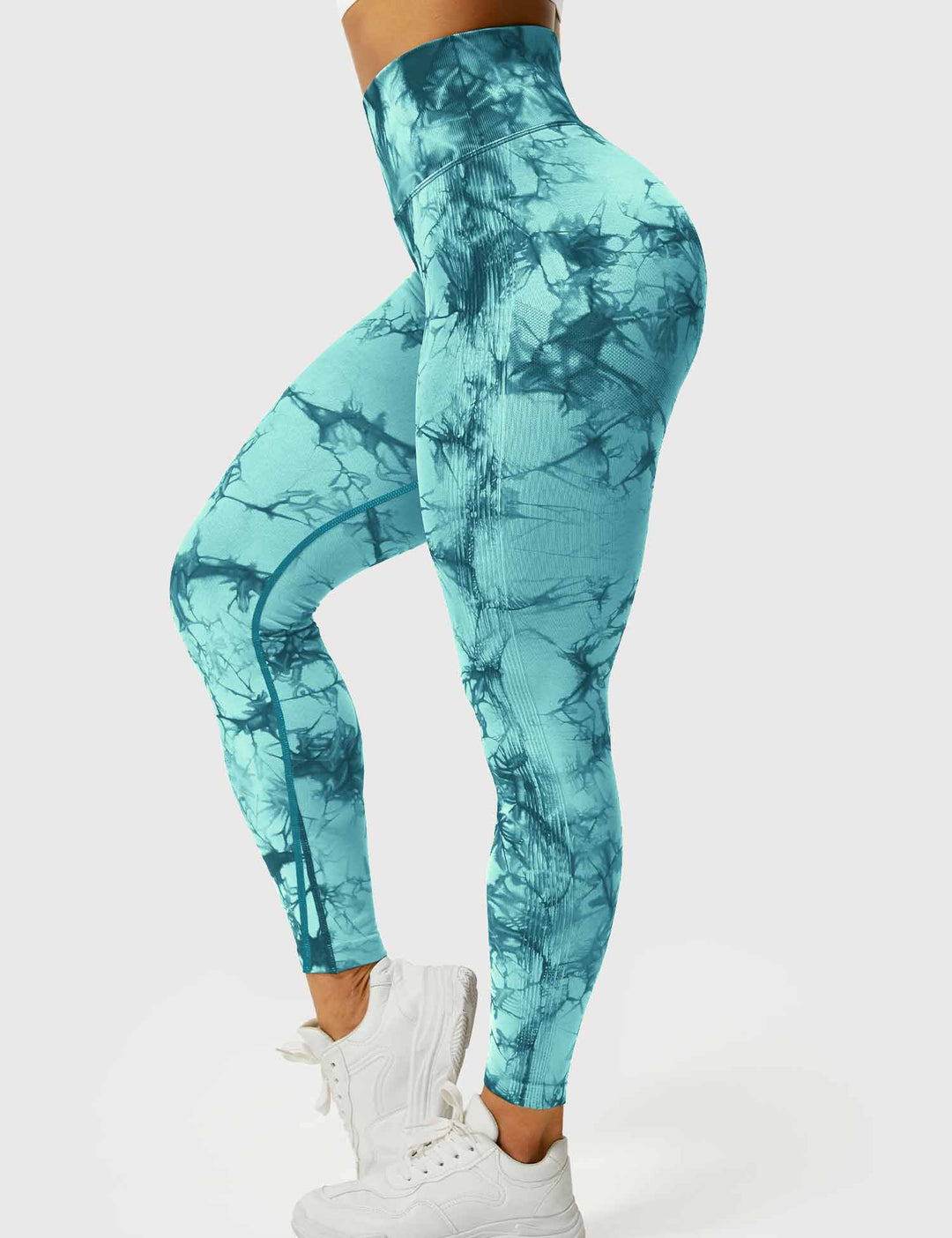 Soft tie-dye women's activewear leggings, ultimate comfort & stylish design.