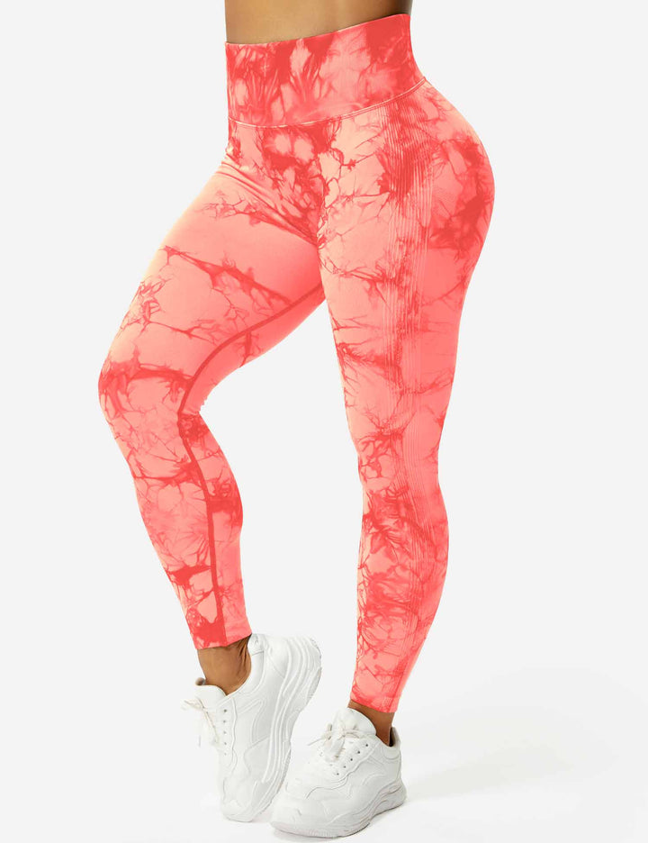Ultimate comfort tie-dye women's stylish leggings for any activity.