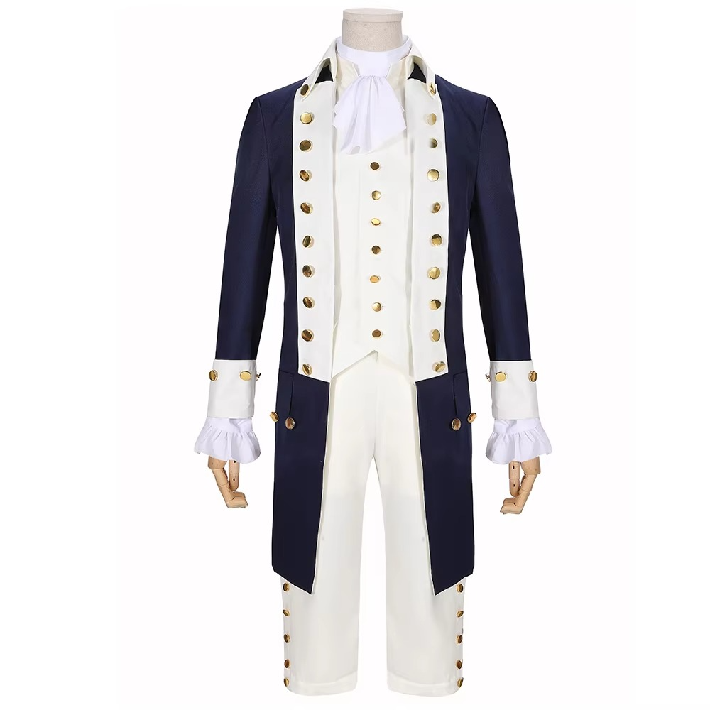 Victorian historical cosplay costume uniform for adults & kids, perfect for stage, theater, or Halloween fancy dress.