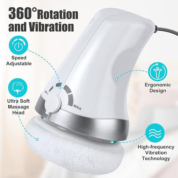 Advanced handheld body massager for skin toning & wellness. A beauty device for home spa body sculpting.