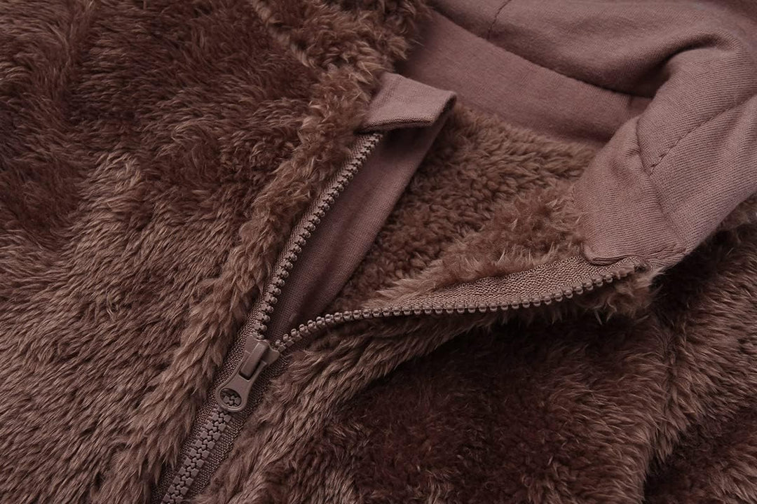 Essential winter apparel: hooded fleece romper for ultimate warmth