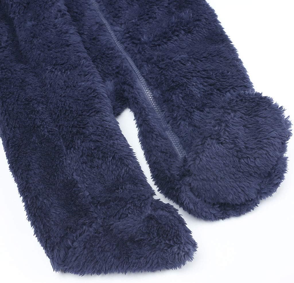 Unisex baby winter romper, featuring a snug hood and fleecy comfort
