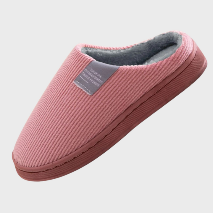 Comfortable non-slip women's house shoes, perfect for home wear and relaxing.
