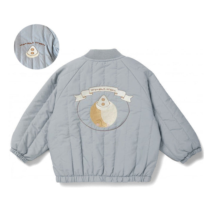 Unisex children's fleece winter coat in cotton blend, perfect warm jacket for toddlers