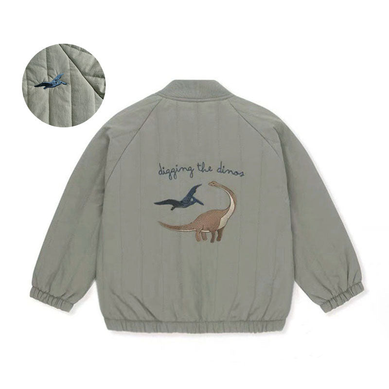Toddler wear: fleece-lined winter coat, unisex, providing warmth for chilly autumn days