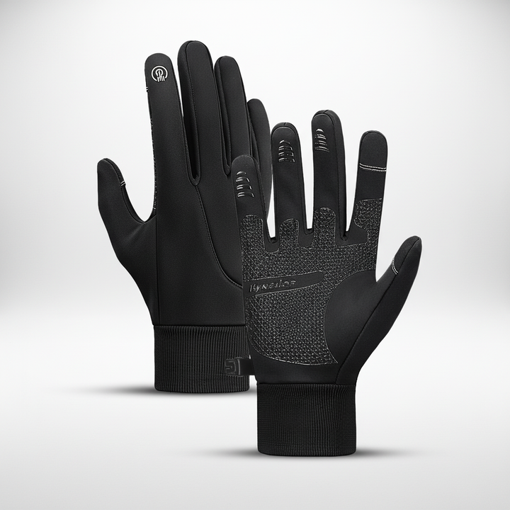 Water-repellent, warm unisex gloves for outdoor accessories and cold weather gear, great for all activities.