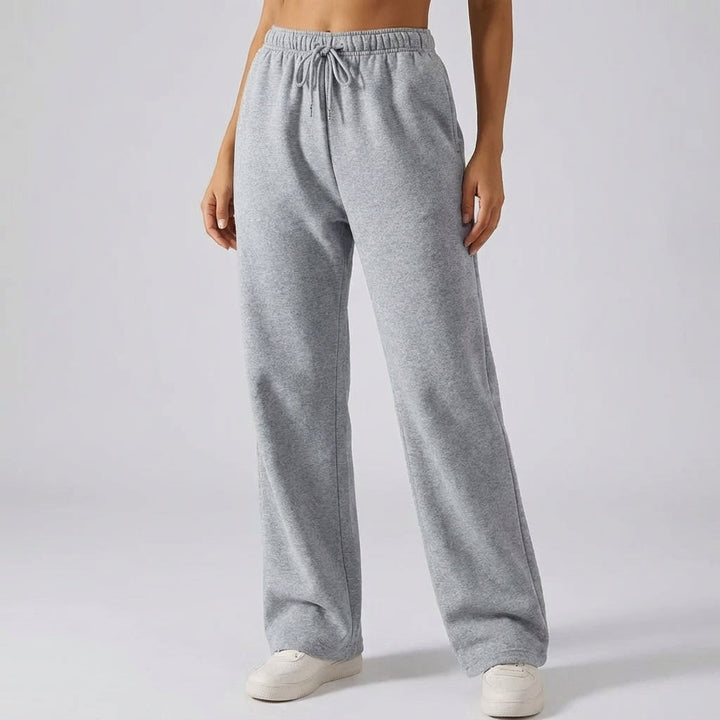 Womens apparel: Harper fleece activewear trousers, providing warmth and style for casual outings.