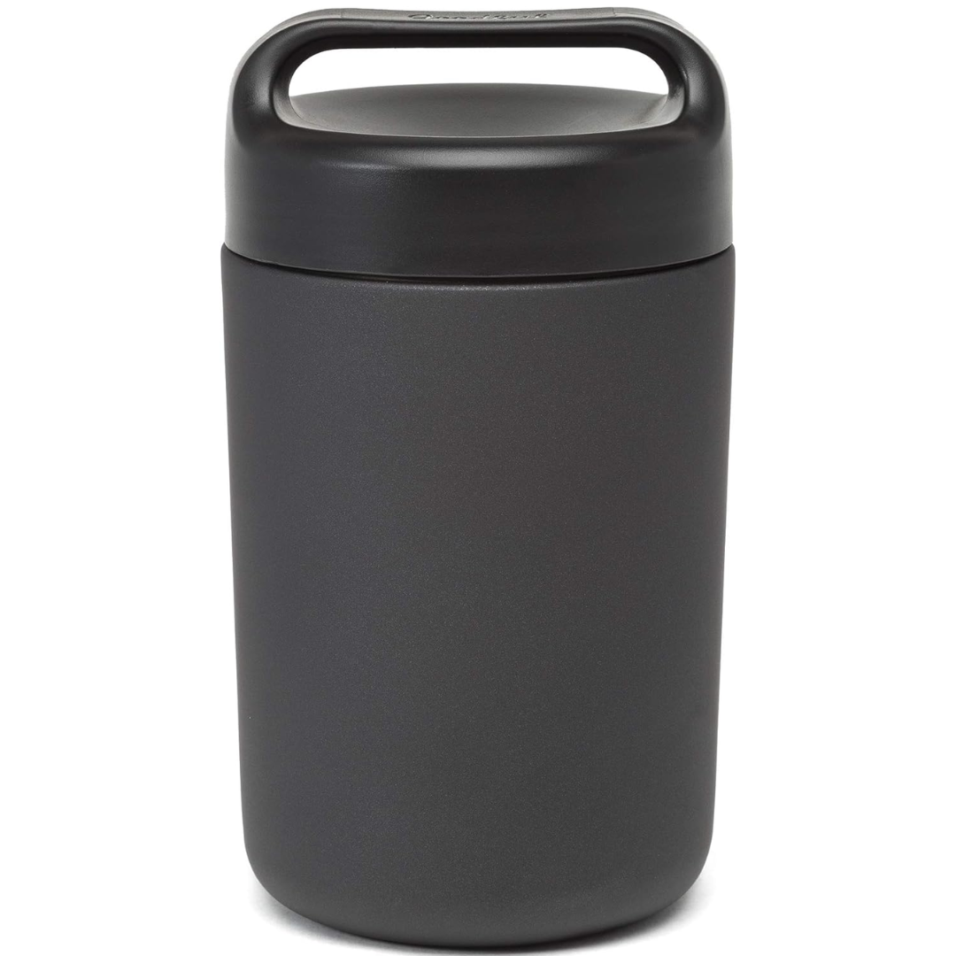 WarmCarry stainless steel insulated food container with handle for portable, leak-proof meal prep