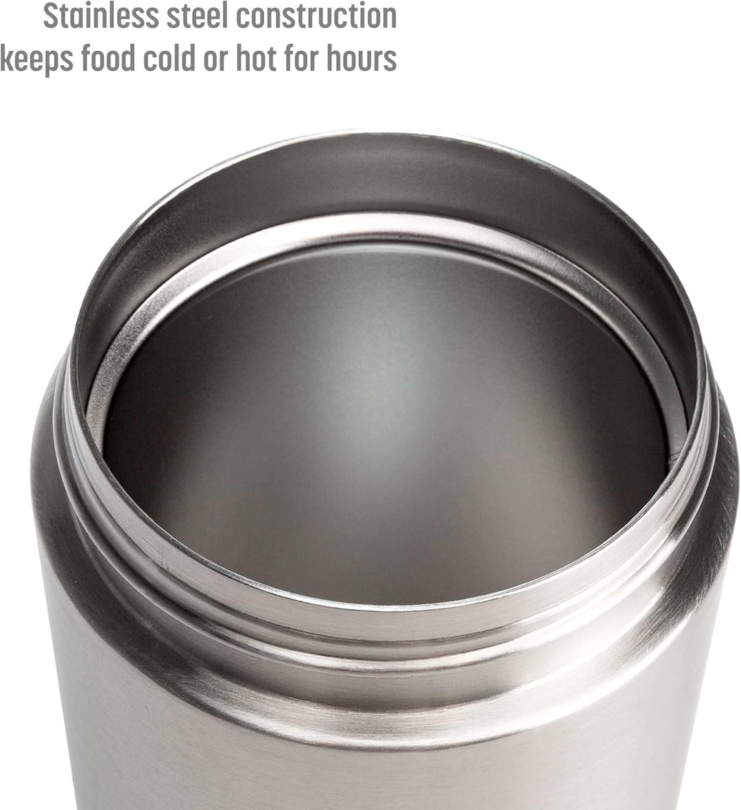 Two WarmCarry stainless steel lunch boxes in different sizes, portable food storage solution
