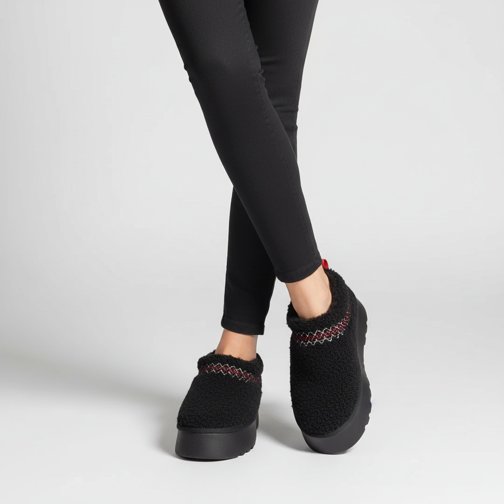 Cozy women's winter essential slippers, providing cushioned comfort and warmth