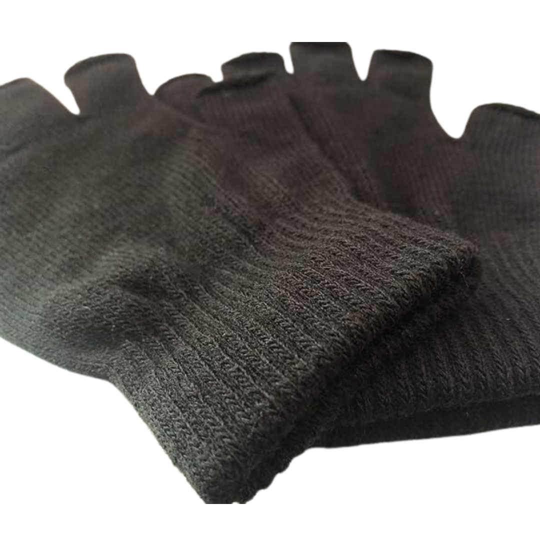 Unisex knitted fingerless gloves, a cozy and bestselling 2-pack for winter warmth