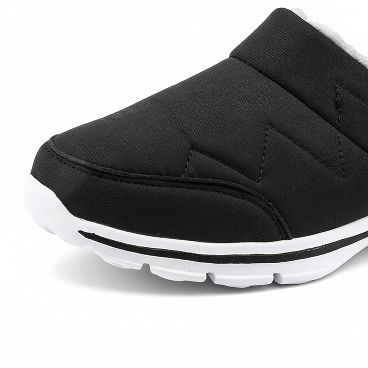 Unisex WarmGlide indoor slippers, warm plush lining, ideal for cozy winter relaxation