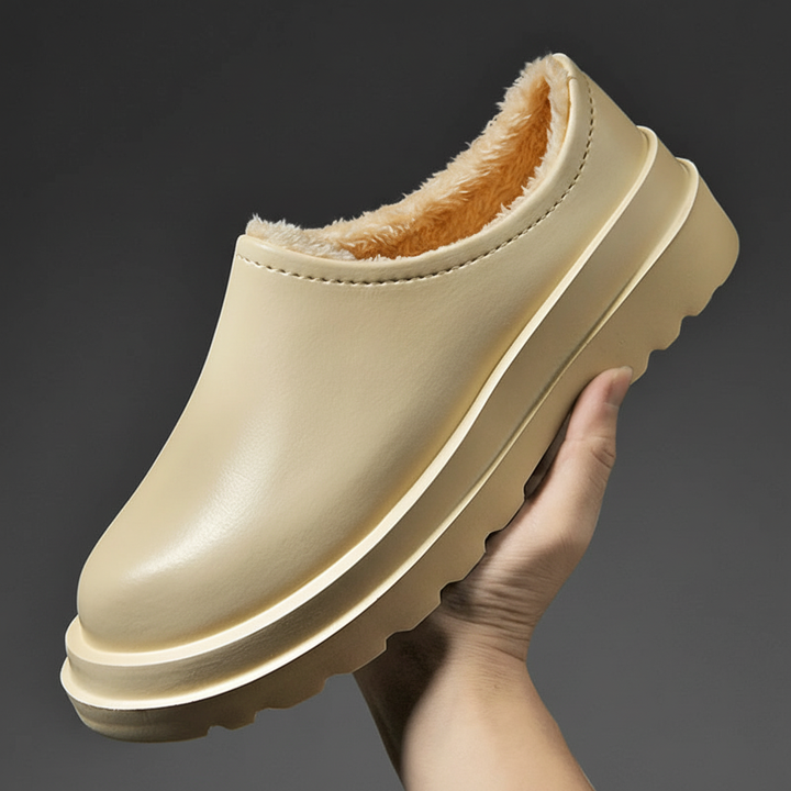 Cozy WarmTrail footwear soles: unisex, insulated, waterproof, non-slip for winter comfort