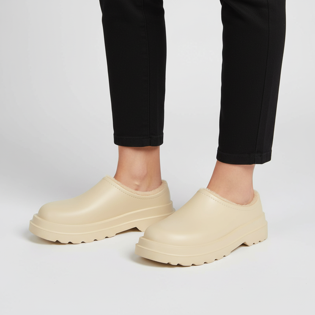 WarmTrail unisex slipper soles featuring waterproof & non-slip grip, ideal for winter footwear projects