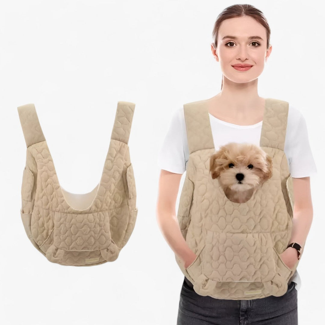 Compact waterproof pet carrier for kittens & puppies, ideal for safe & comfortable transport in all weather.