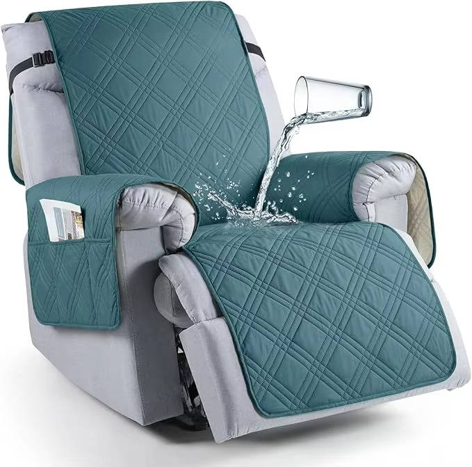 Enhance your living room with a durable, waterproof recliner cover, spill-proof & pet friendly.