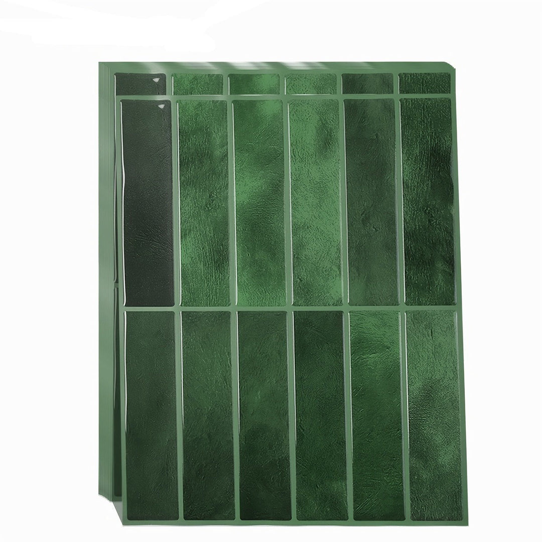 Stylish wall tile stickers for kitchen backsplash. Waterproof & self-adhesive, transforming your home decor easily.