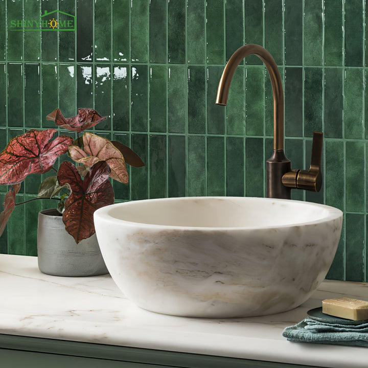 Versatile waterproof wall tile stickers. Self-adhesive, ideal for kitchen, bathroom, & home decor updates.