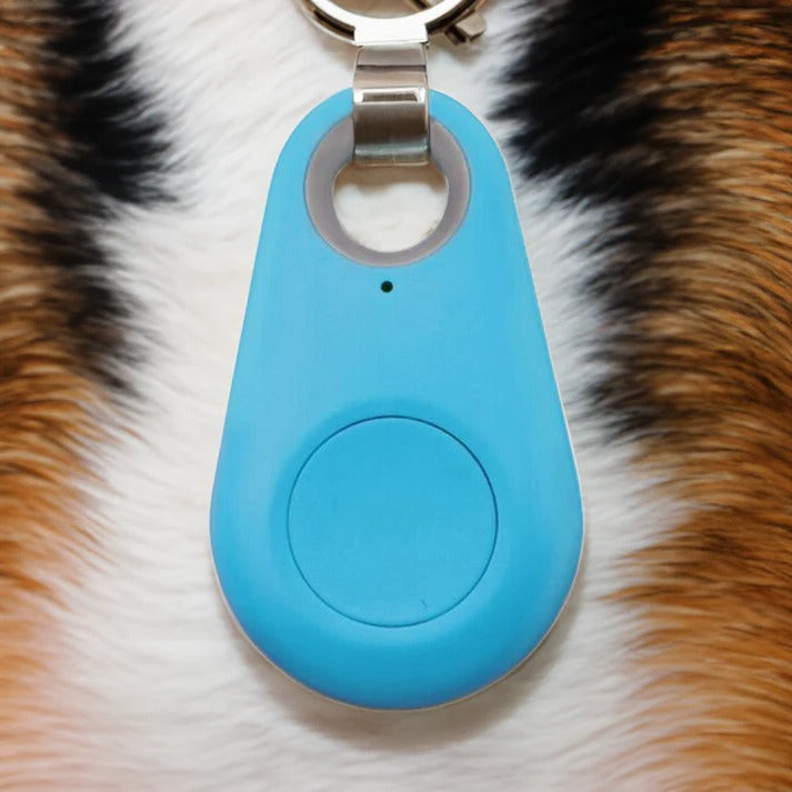 Compact waterproof smart cat tracker. GPS locator ensures pet safety & prevents loss with real-time updates.