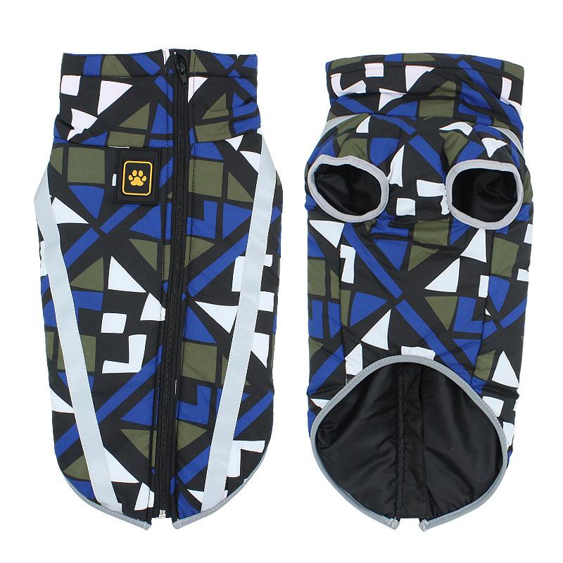 Durable StormGuard waterproof dog jacket for all-weather winter protection. Warm pet clothing ensures outdoor dog comfort.