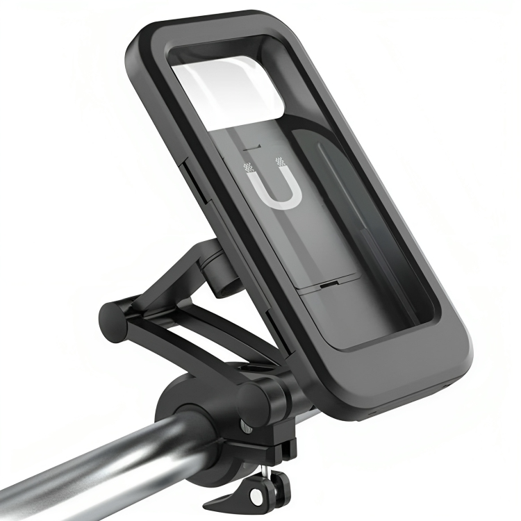 WeatherGuard waterproof phone mount, touchscreen friendly for all bikes.