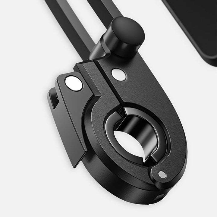 Navigate safely with WeatherGuard waterproof motorcycle phone mount.