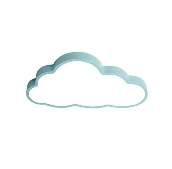 Modern cloud LED plafond lamp, energy-efficient & decorative light for kids' room decor and nurseries.