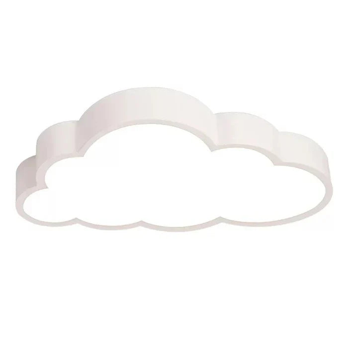Unique cloud LED ceiling light, a playful & charming lighting fixture for children's bedrooms.