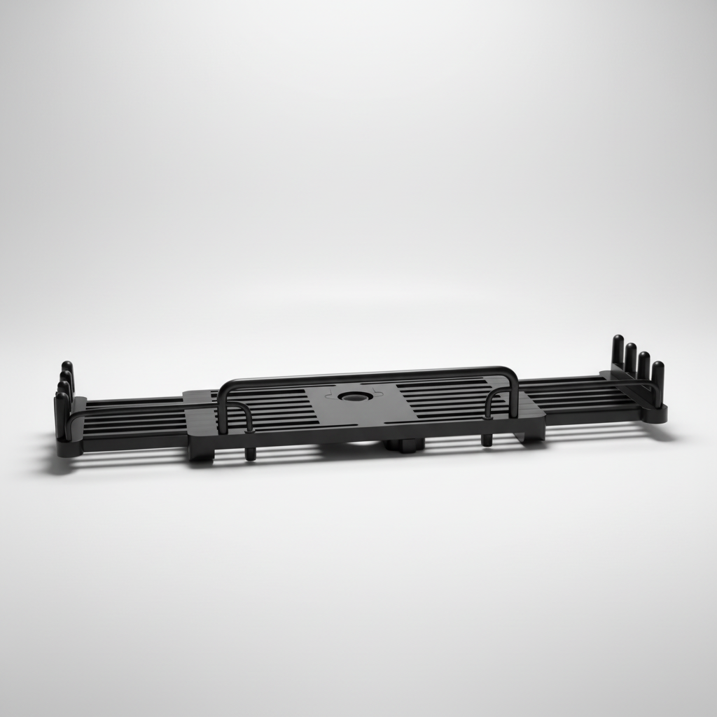 Black shower caddy shelf, adjustable and waterproof, no drilling required, perfect bathroom storage solution