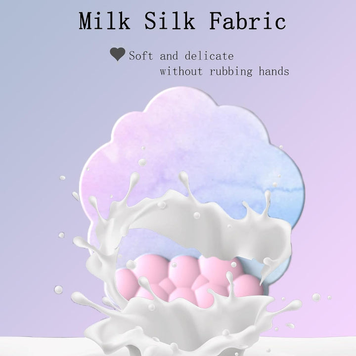 Cute cloud wrist rest and mouse pad set, featuring a coaster, ideal for computer users