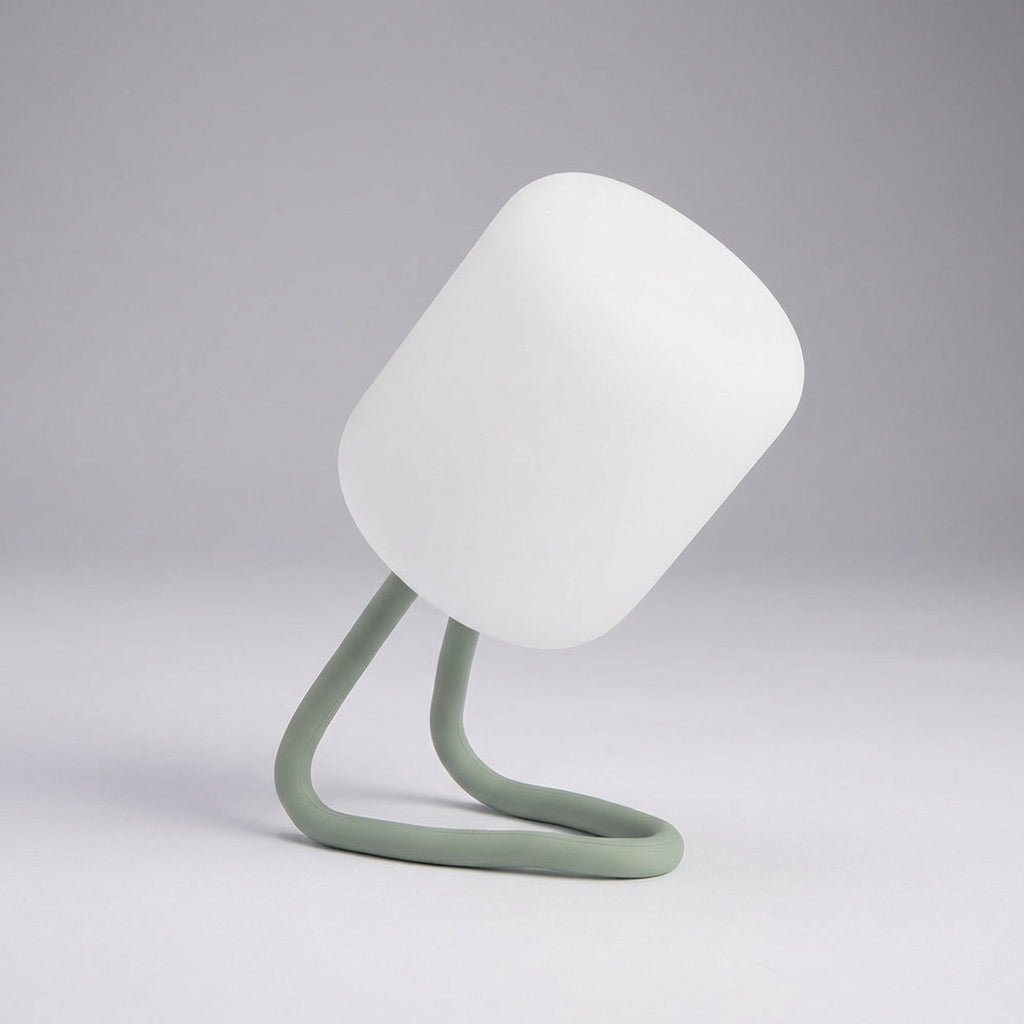 Versatile LED night light used as a travel lamp, emitting a soft light, great for infants or as a compact emergency light