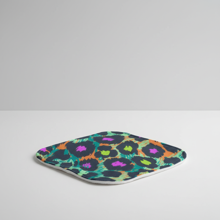 Close-up of a premium BeautyAid facial towel showing its soft texture, perfect for sensitive skin and daily face care